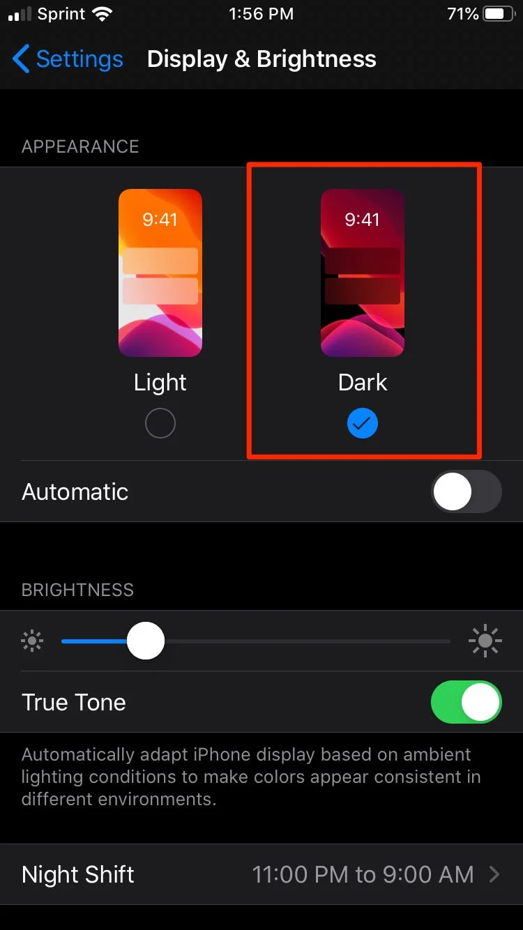 Instagram'ın Karanlık Modu nasıl açılır: iOS